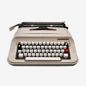 Underwood typewriter 319 beige revised ribbon new