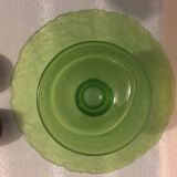 Glass cup and dummy fruit