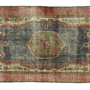 Tapis vintage anatolien fait main 208 cm x 111 cm
