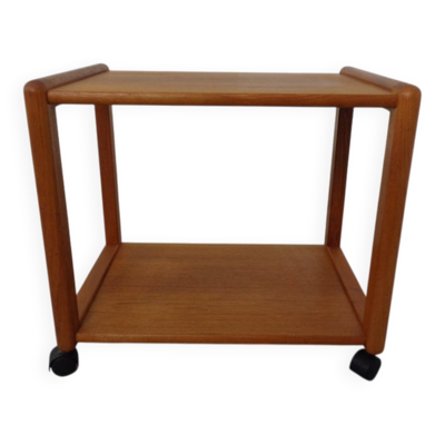 Mid-Century Teak Trolley by Aksel Kjersgaard for Odder Møbler, 1960s