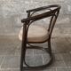 Set of 4 midcentury bentwood bamboo Dutch dining chairs, Rohe Noordwolde 19
