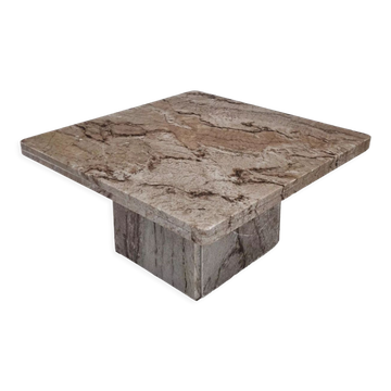 Table d’appoint en granit, années 1980