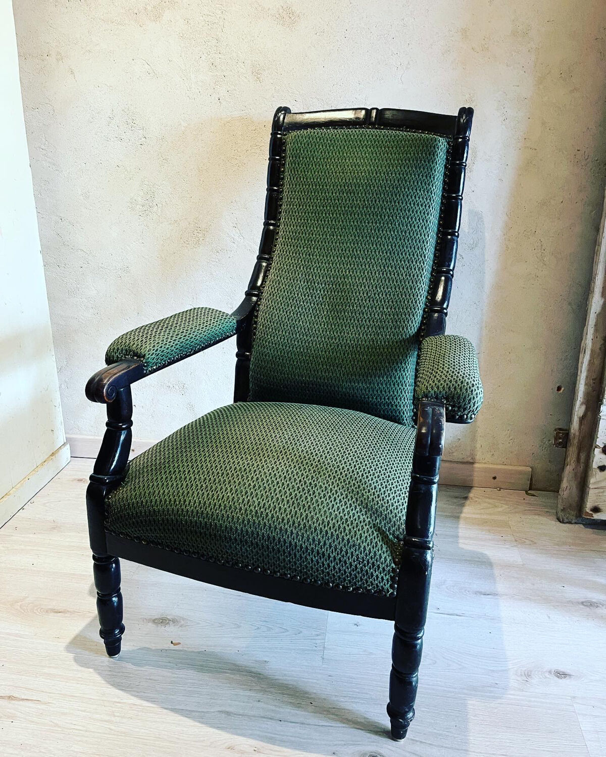 Antique Louis Philippe armchair from the 19th century