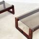 Set of two Brazilian MP91 coffee tables by Percival Lafer