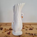 Vintage swan vase