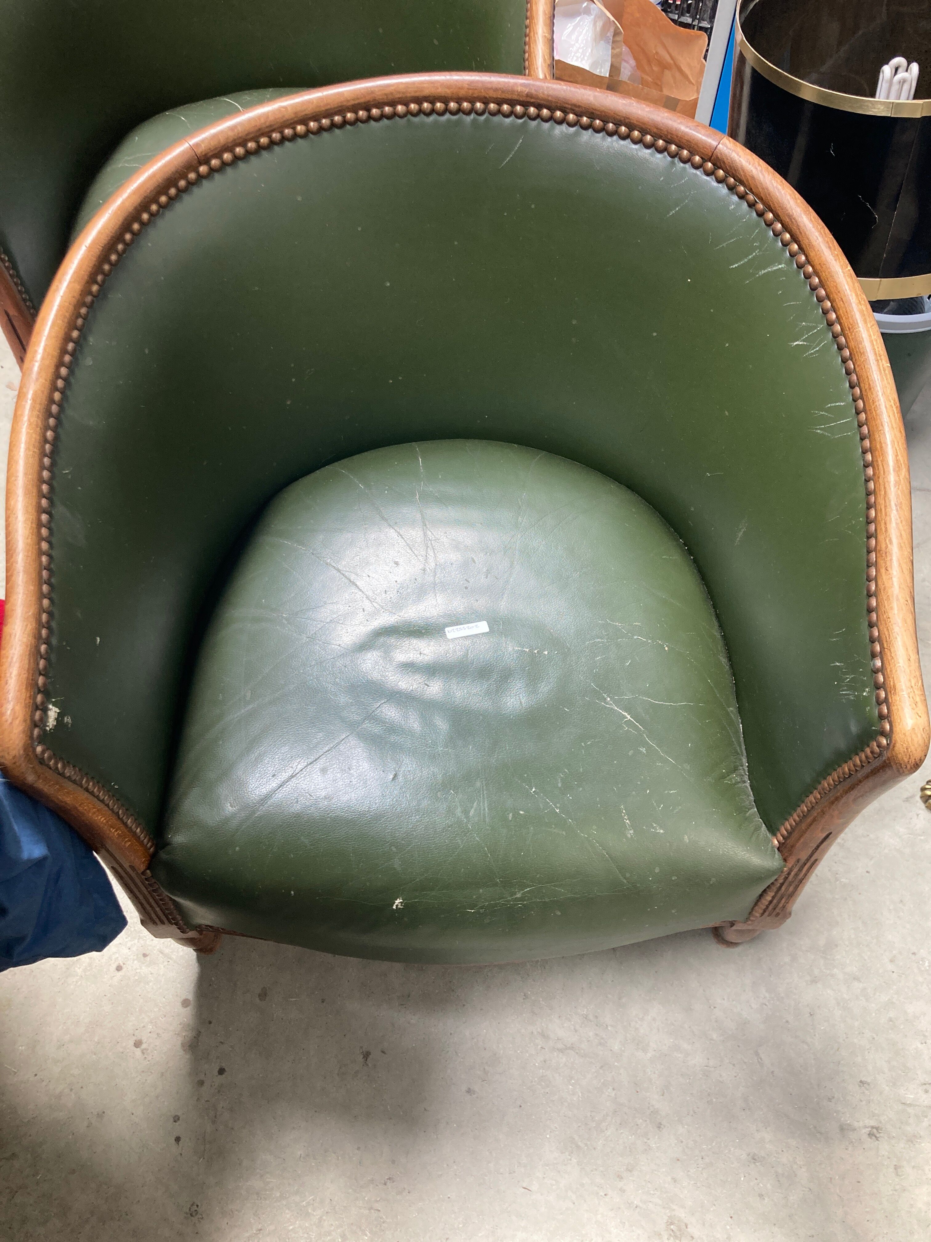 Office chairs and pair of convertibles