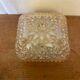 Antique Gold Molded Glass Wall Light Ceiling Lamp + Black Wine Metal Bracket