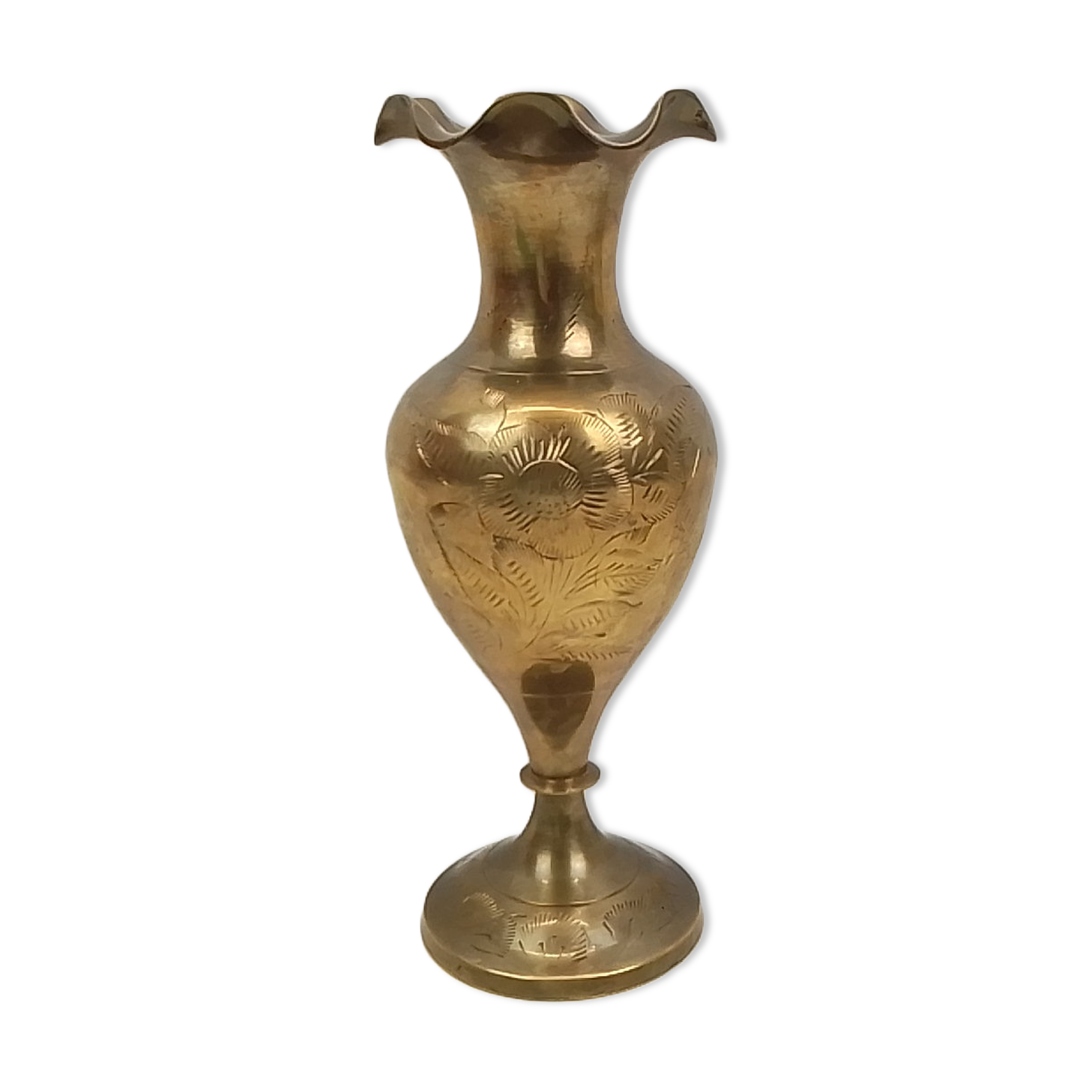 Brass vase 24 cm