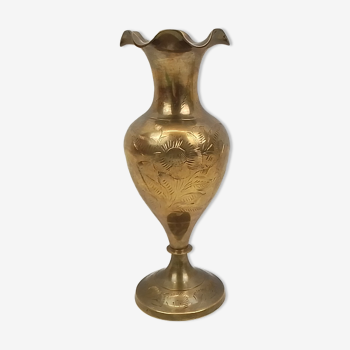 Brass vase 24 cm