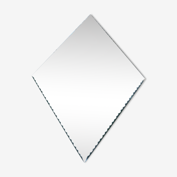Miroir biseauté triangulaire