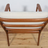 PJ112 Lounge Chairs by Ole Wanscher for Poul Jeppesens, 1960s, Set of 2