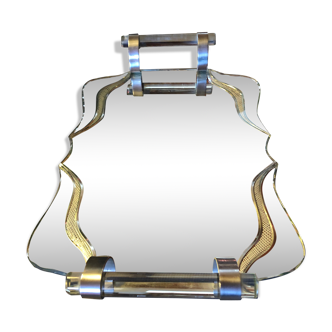 Plateau miroir année 50