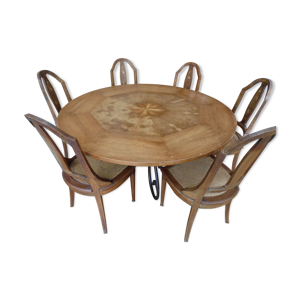 table avec 8 chaises
