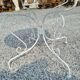 Iron garden table