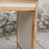Restored fir desk