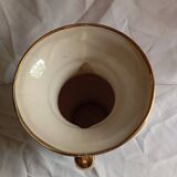 Vintage "h.bequet" earthenware vase