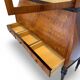 Secretary credenza in marquetry in the Italian Louis XV style from the mid-century, 1960.