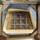 Set of 4 wooden chairs cannage and seat spring