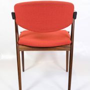 Set Of 6 Dining Chairs Model 42 Made In Rosewood By Kai Kristiansen From 1960s