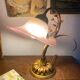 Vintage flower and foliage lamp, Italy, 1960s