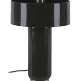 Lampe émaillée métal noir