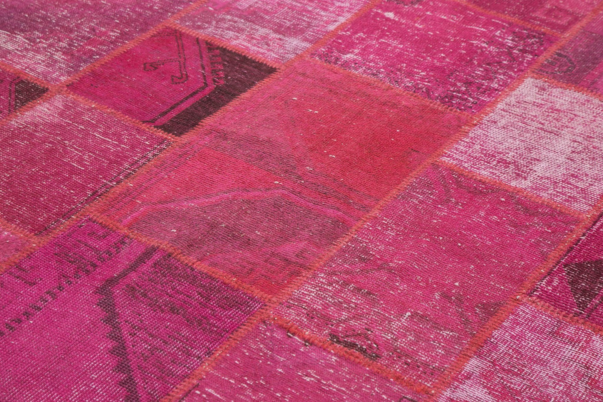 Hand-knotted turkish vintage 204 cm x 302 cm