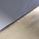Octagonal brass mirror signed Frankie d'Homborchveld, 47 x 50 cm