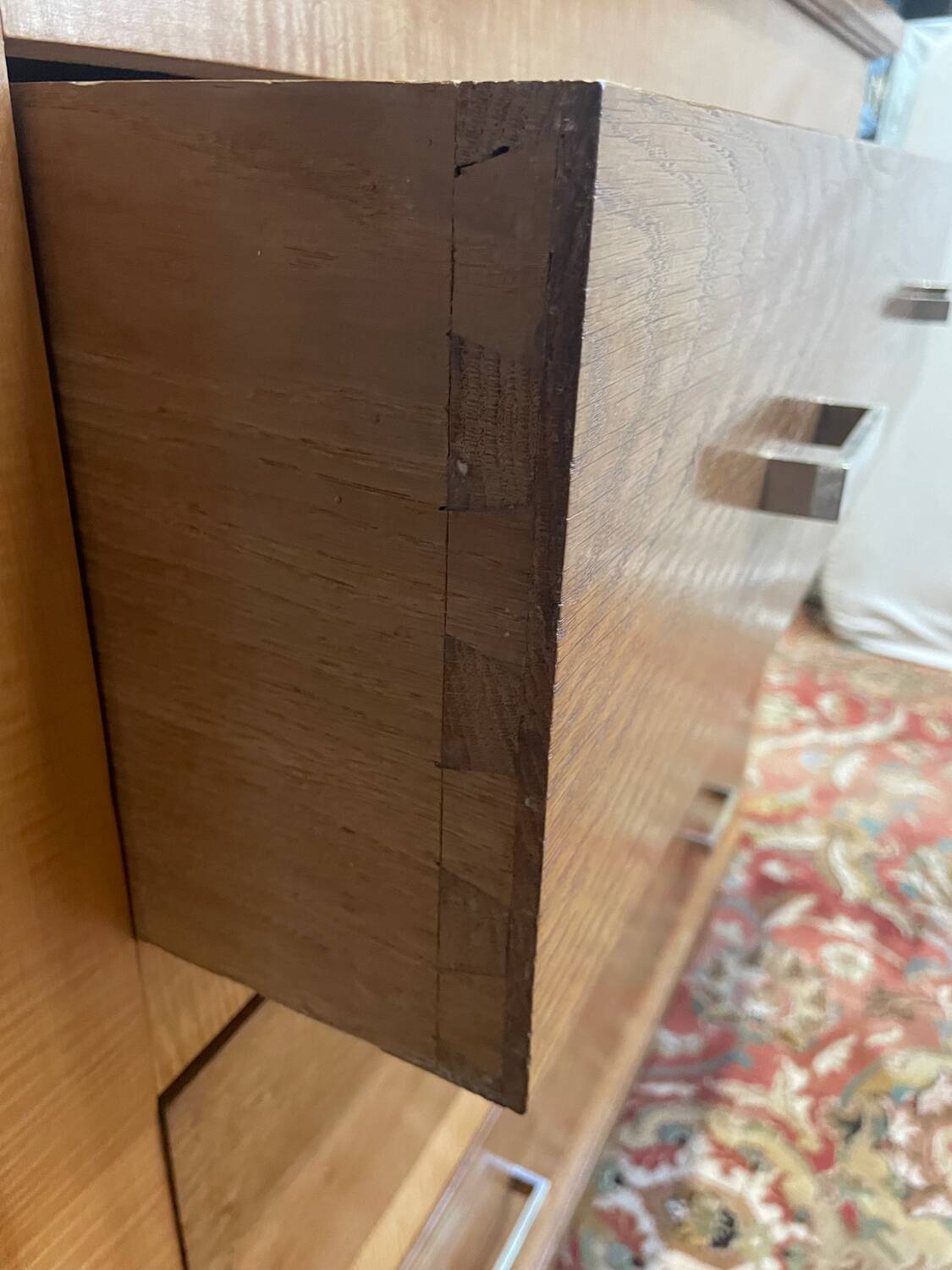 Art deco period chest of drawers