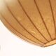 Lampe de plafond scandinave des années 1960 en teck