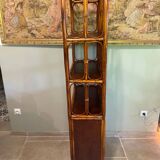 Vintage rattan shelf