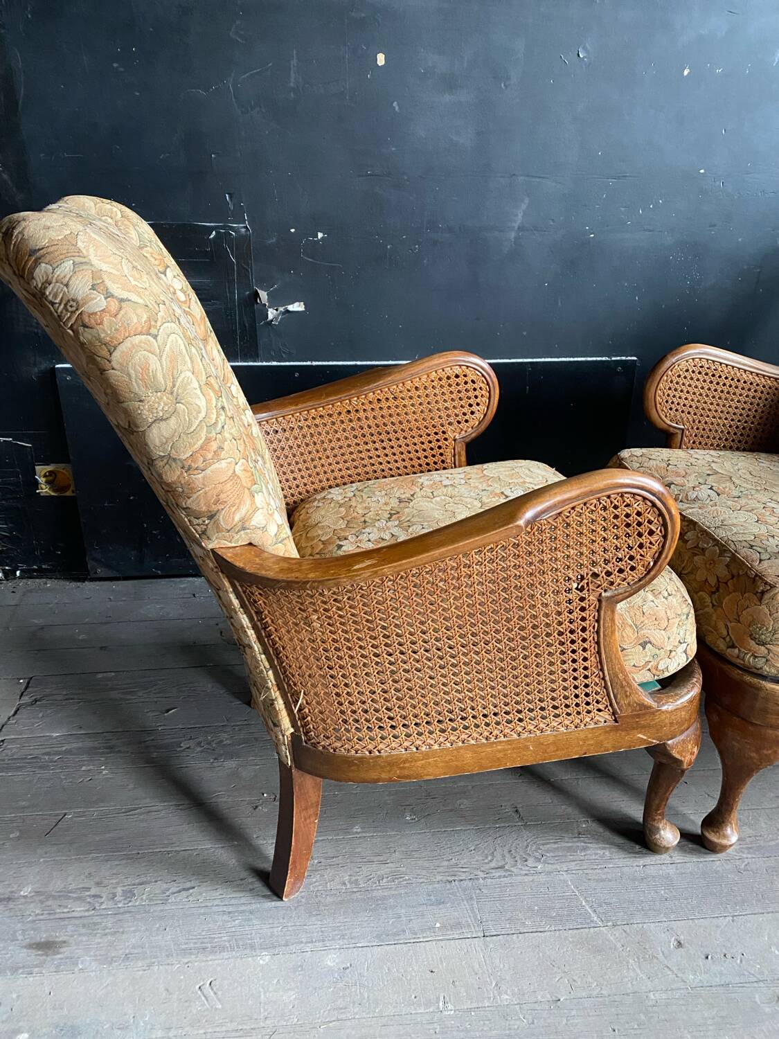 Paire de fauteuils bergère anglais Cannés
