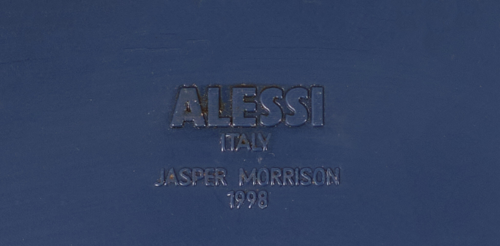 Tables Petrol Blue by Jasper Morrison