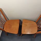 Pair of Baumann bistro chairs