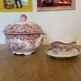 Antique tableware Luneville KG