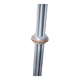 Art deco floor lamp, art deco floor lamp, wood and aluminum lamp, interior decoration