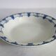 8 dinner plates with vintage Louvois model Nouvelles Galeries dish