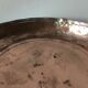 2 ottoman antique  plates bowls copper tin coated