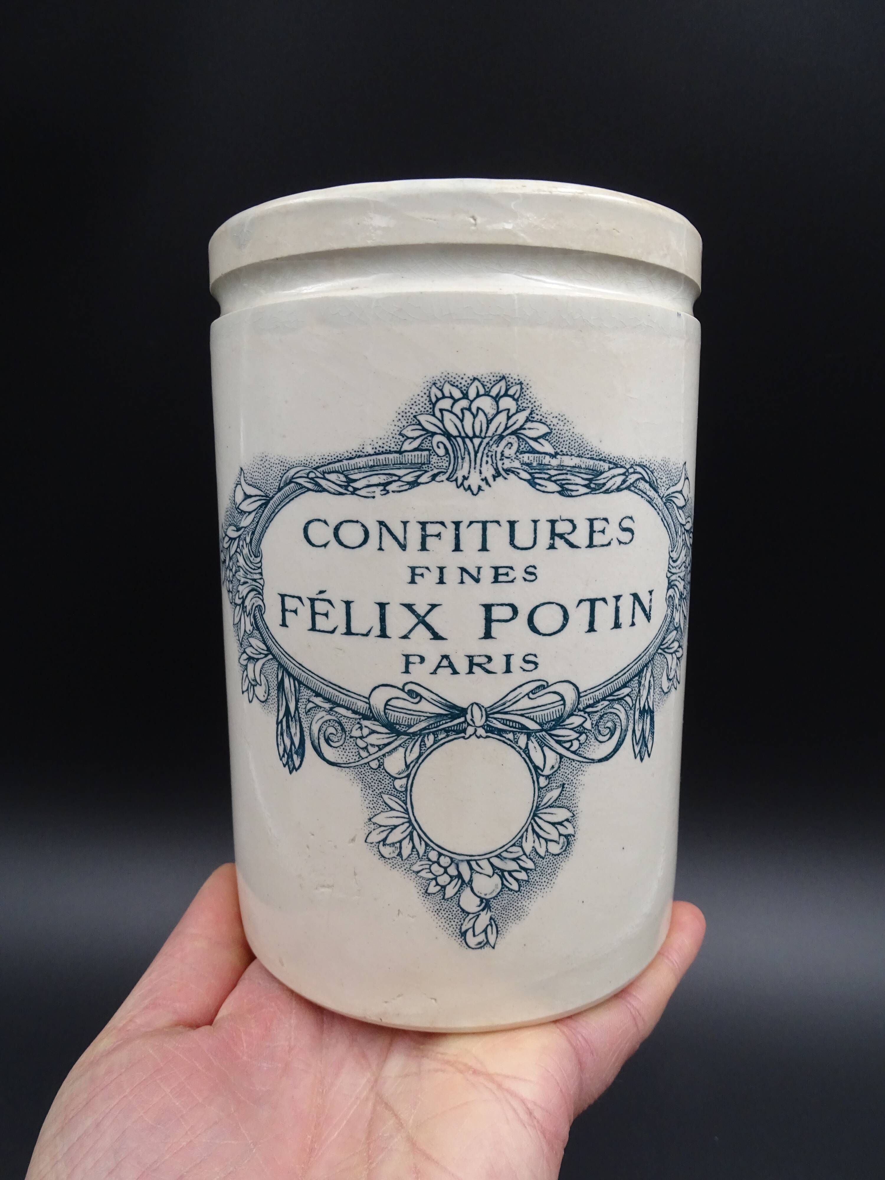 Félix Potin jam jar