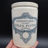 Félix Potin jam jar