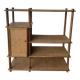 Vintage shelving storage unit library