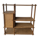 Bibliothèque meuble de rangement étagère Vintage