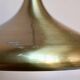 Suspension Space Age brushed brass with copper interior from the 60s-70s.