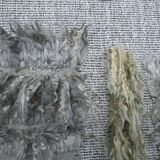 Handmade Vintage Wall Rug, 90x98Cm