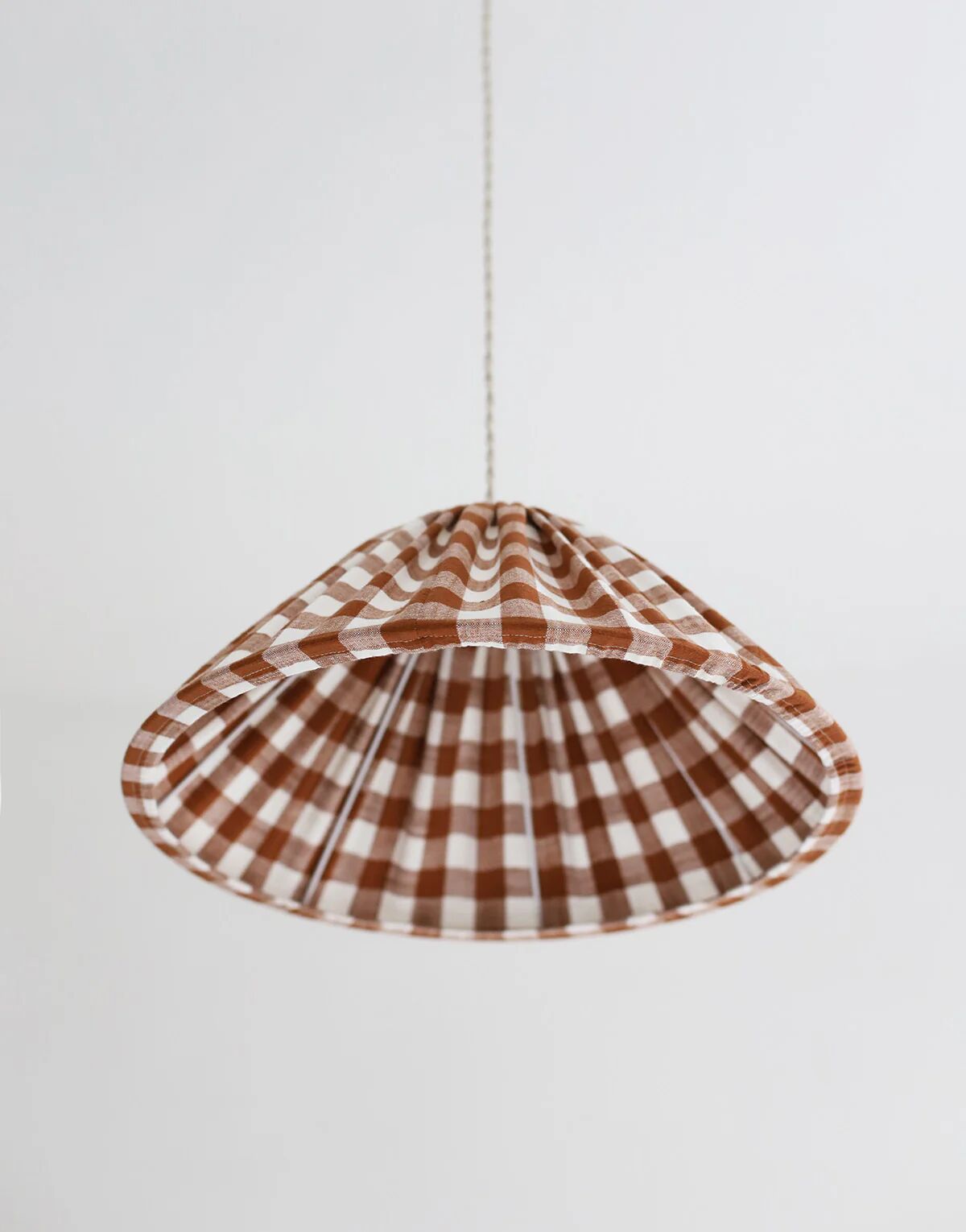 Malala "terra" large tile conical textile suspension