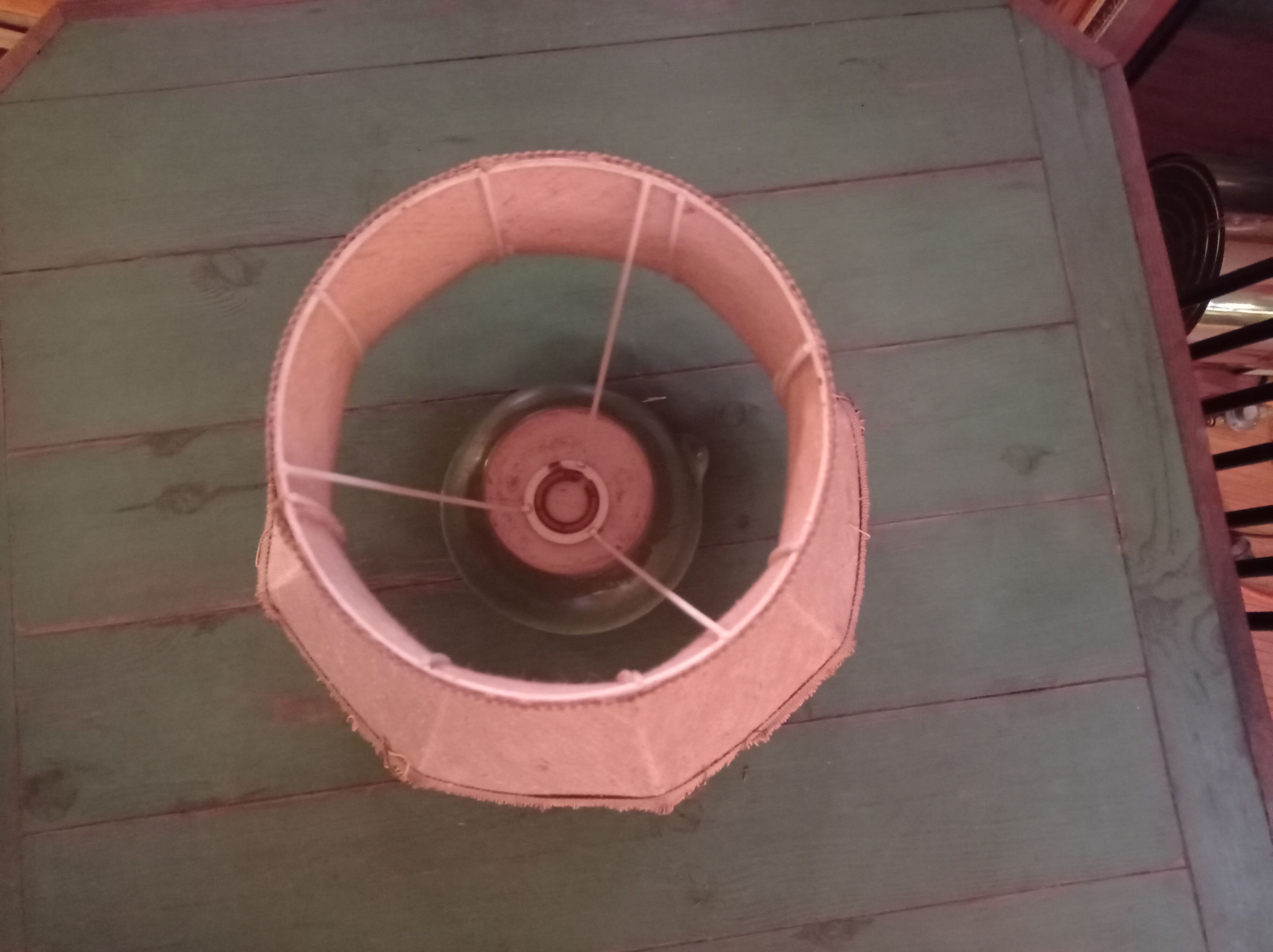 Lampshade with fringes