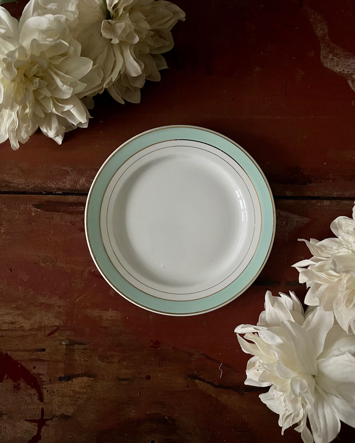 Set of 11 Luneville Epinay dessert plates