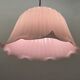 Large Pink Murano Glass Light Pendant 1970’s