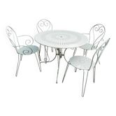 Salon de jardin vert