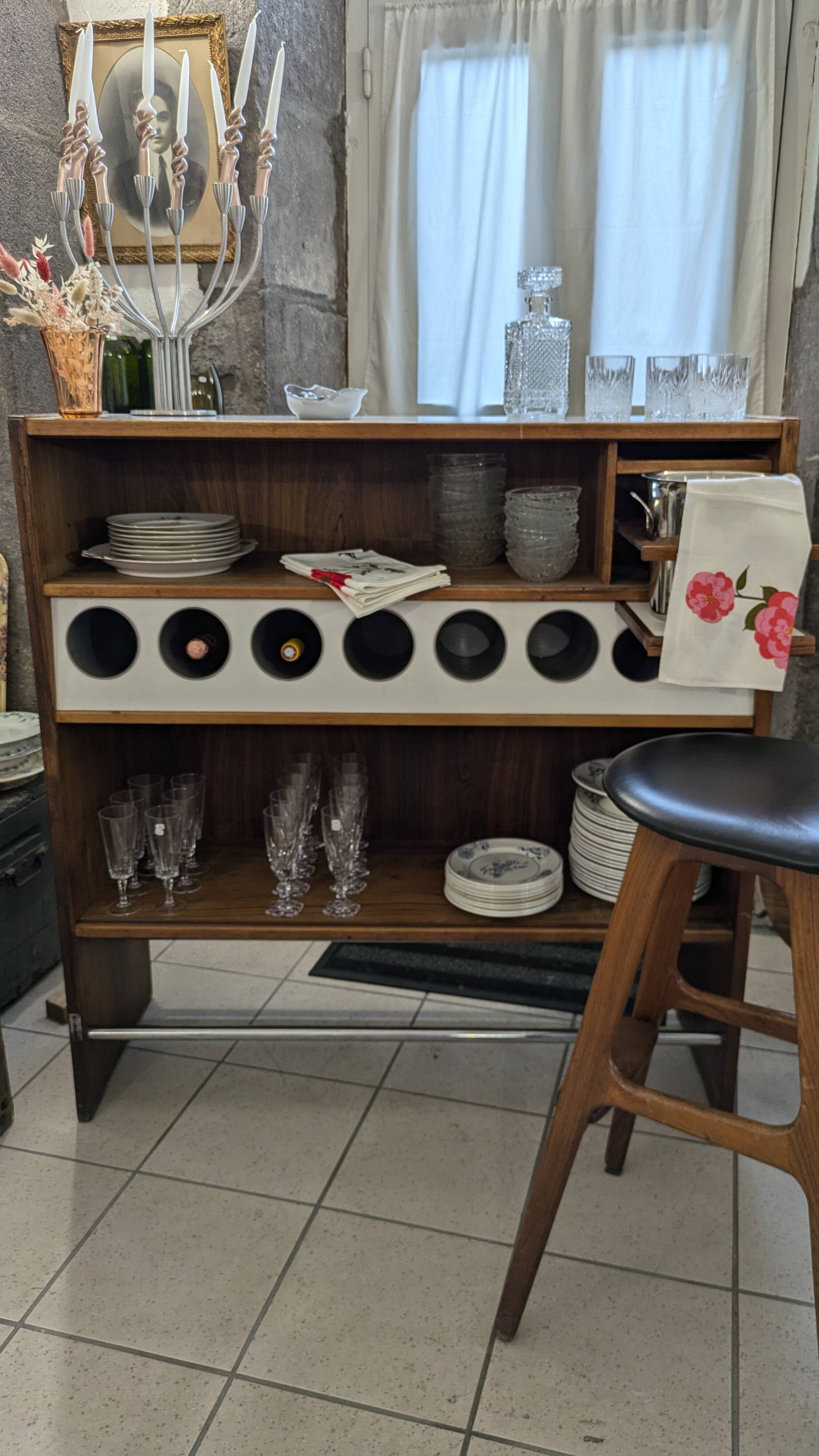 Scandinavian Teak Bar by Poul Heltborg Publisher Heltborg Møbler 1960