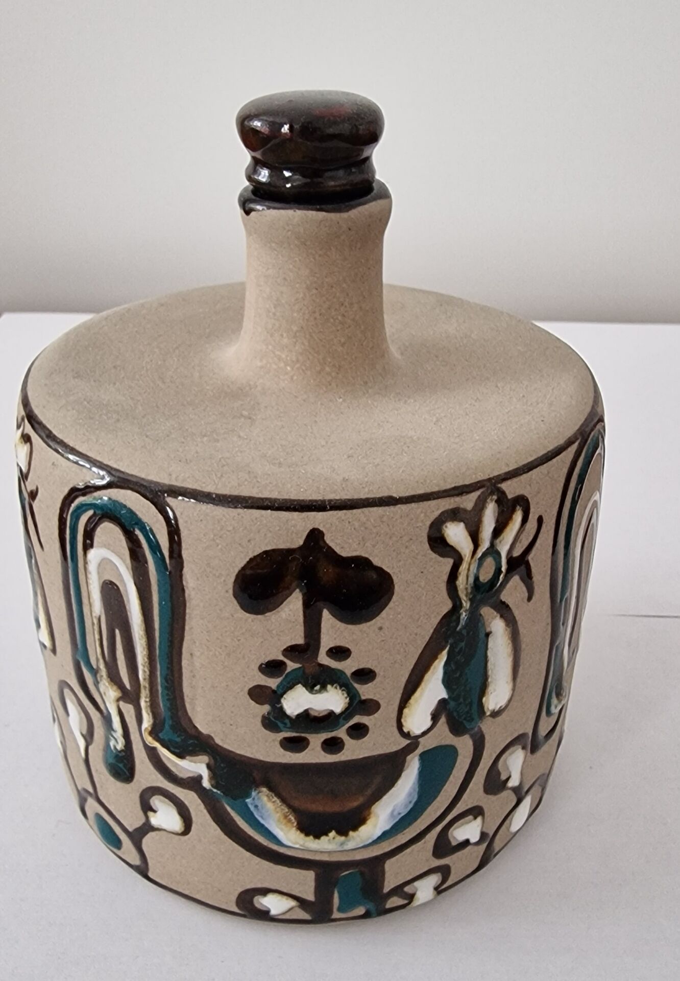 Flacon Bay Ceramic A1402 – Coq décor – West Germany – 60s/70s